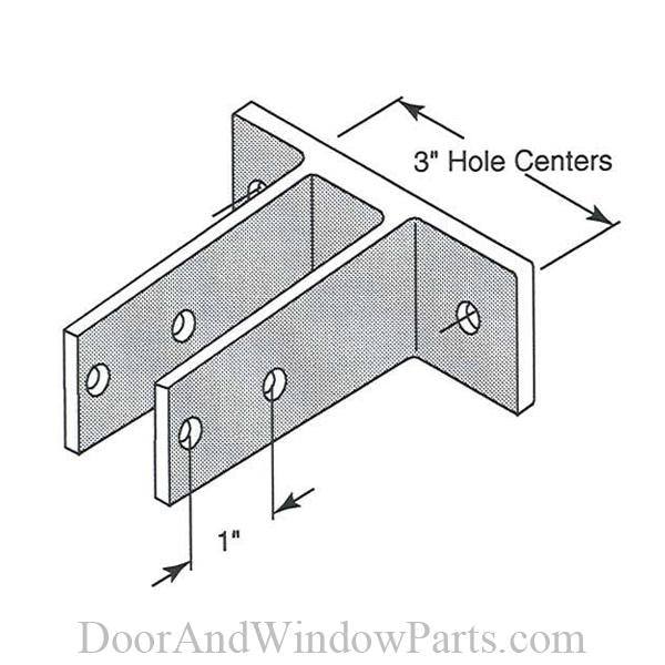 Urinal Screen Wall Bracket