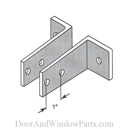 Urinal Screen Wall Bracket