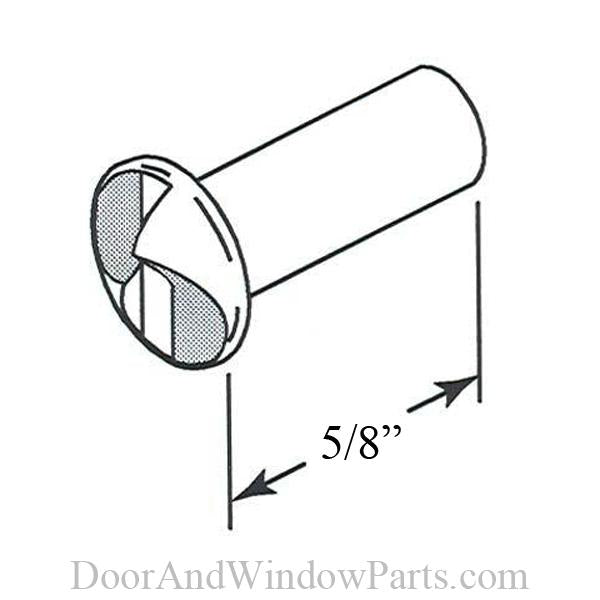 "One-Way" Barrel Nut