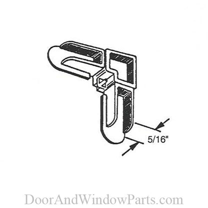 5/16" x 3/4" Screen Frame Corners (Plastic)