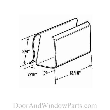 7/16" Retainer Clips (Vinyl)