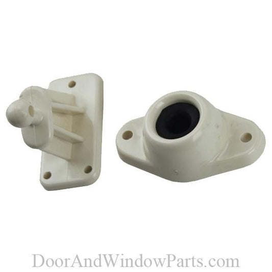 Door Holder Rod and Retainer (Colonial White)