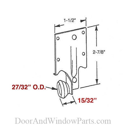 Drawer Track Roller