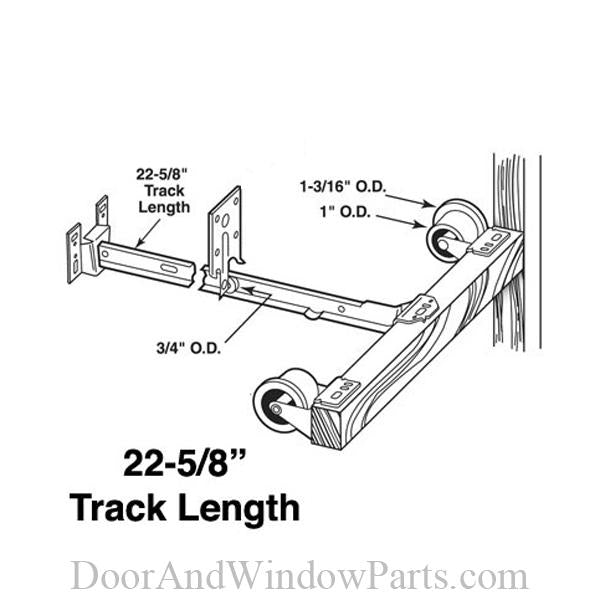 Mono-Rail Drawer Slide Kit