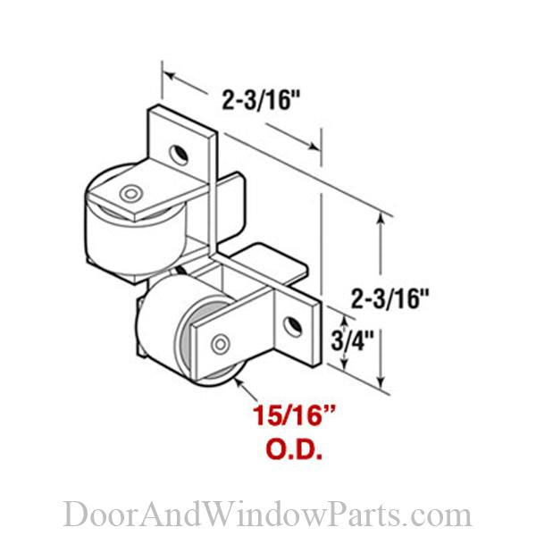 Drawer Guide Roller Assembly