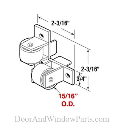 Drawer Guide Roller Assembly