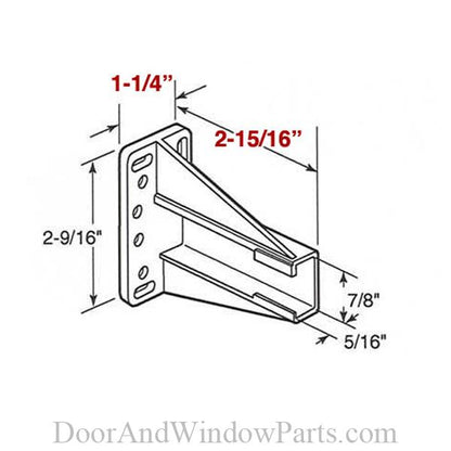 Drawer Track Backplate