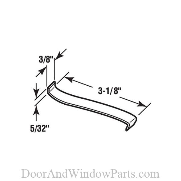 Louver Window Security Clip