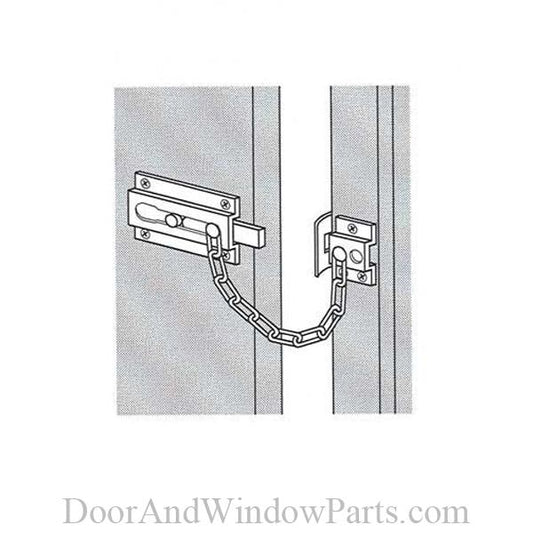 Chain Door Guard (With bolt)