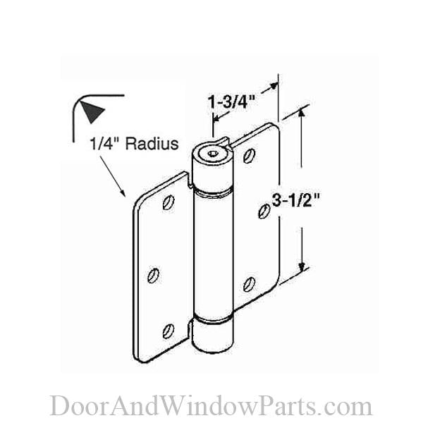 Spring Hinge (3.5" x 3.5")