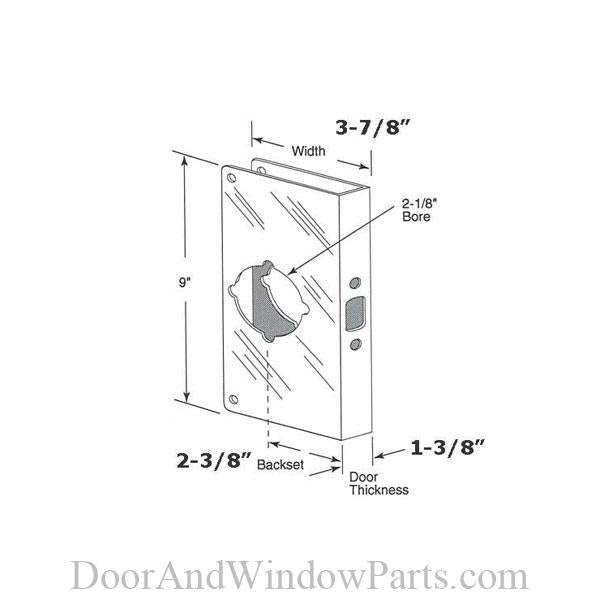 Stainless Steel Lock & Door Reinforcer