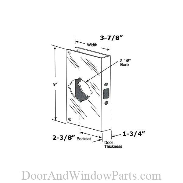 Stainless Steel Lock & Door Reinforcer