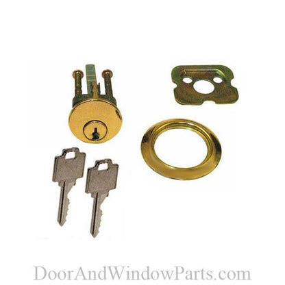 Rim Cylinder Lock (Brass Finish)