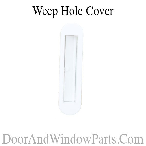 Weep Hole Cover 1-1/4 Slot with Flap - Beige