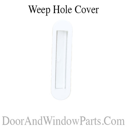 Weep Hole Cover 1-1/4 Slot with Flap - Beige