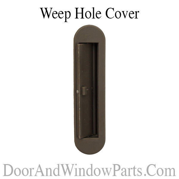 Weep Hole Cover 1-1/4 Slot with Flap - Beige