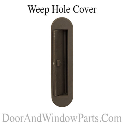 Weep Hole Cover 1-1/4 Slot with Flap - Beige