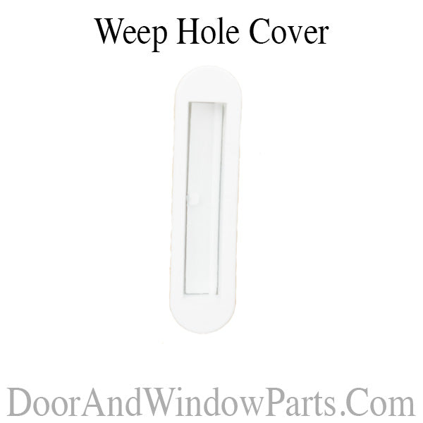 Weep Hole Cover 1-1/4 Slot with Flap - Beige